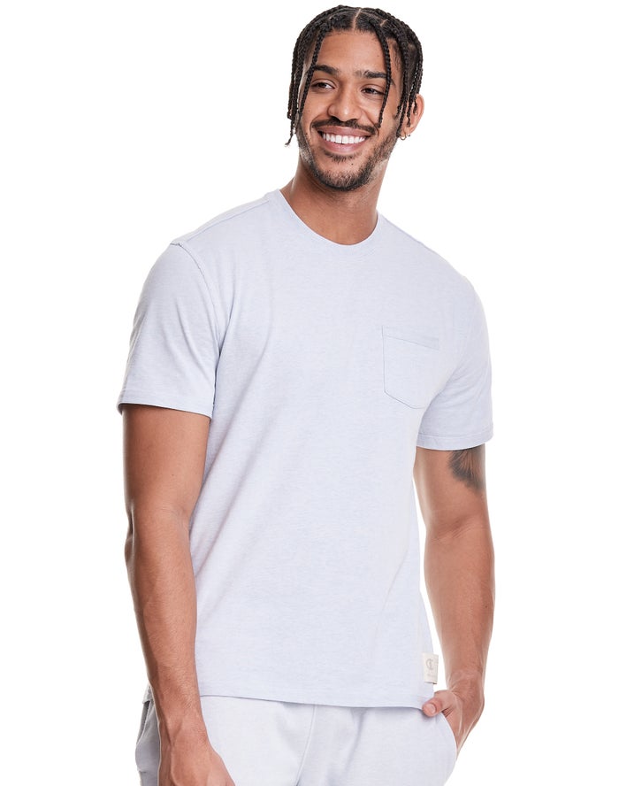 Champion Natural State T-Shirt Heren - Grijs - Belgie 9431PSGHD